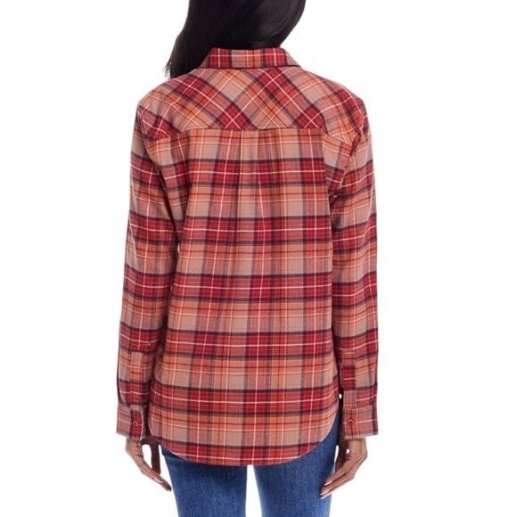 Weatherproof Vintage Plaid Classic-Fit Flannel Shirt size Medium - Picture 2 of 11